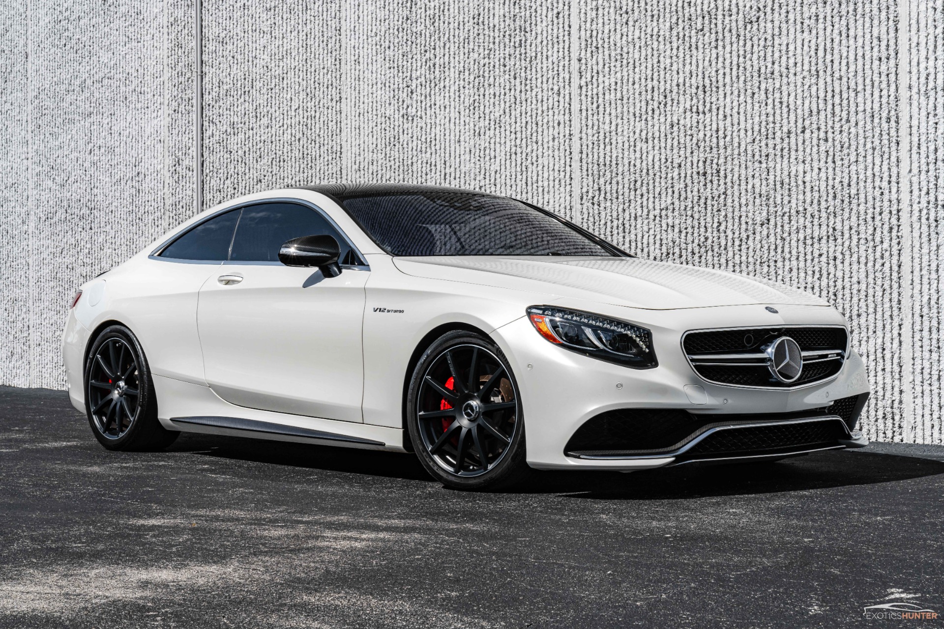 License plate frames, 2019 AMG S 65 Coupe