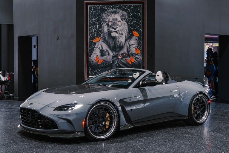 Mansory Aston Martin Vantage V8 is baby blue in China