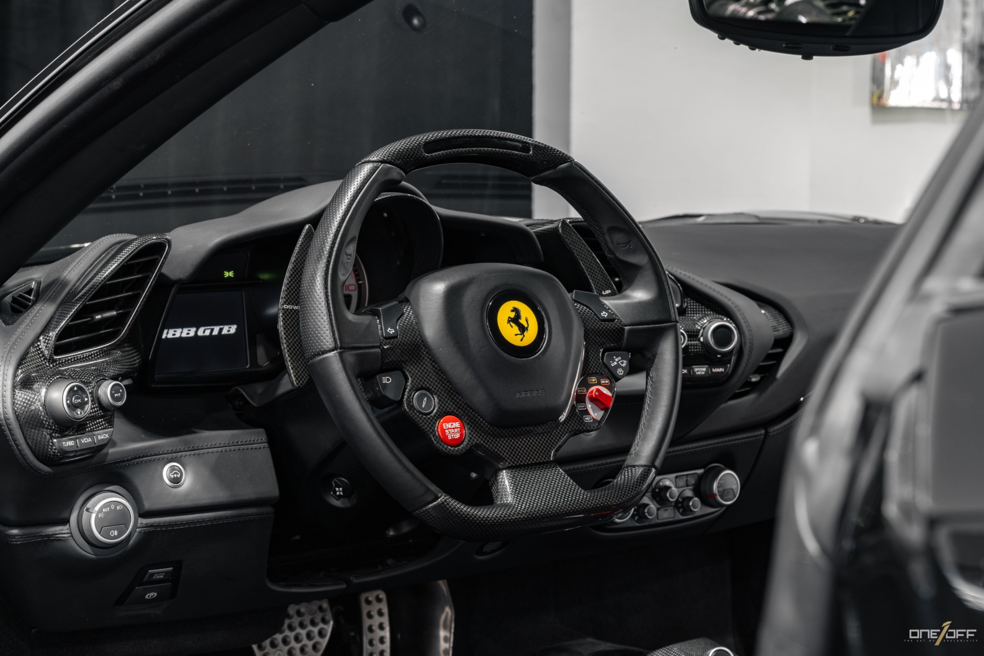 Ferrari 488 GTB Interior Details