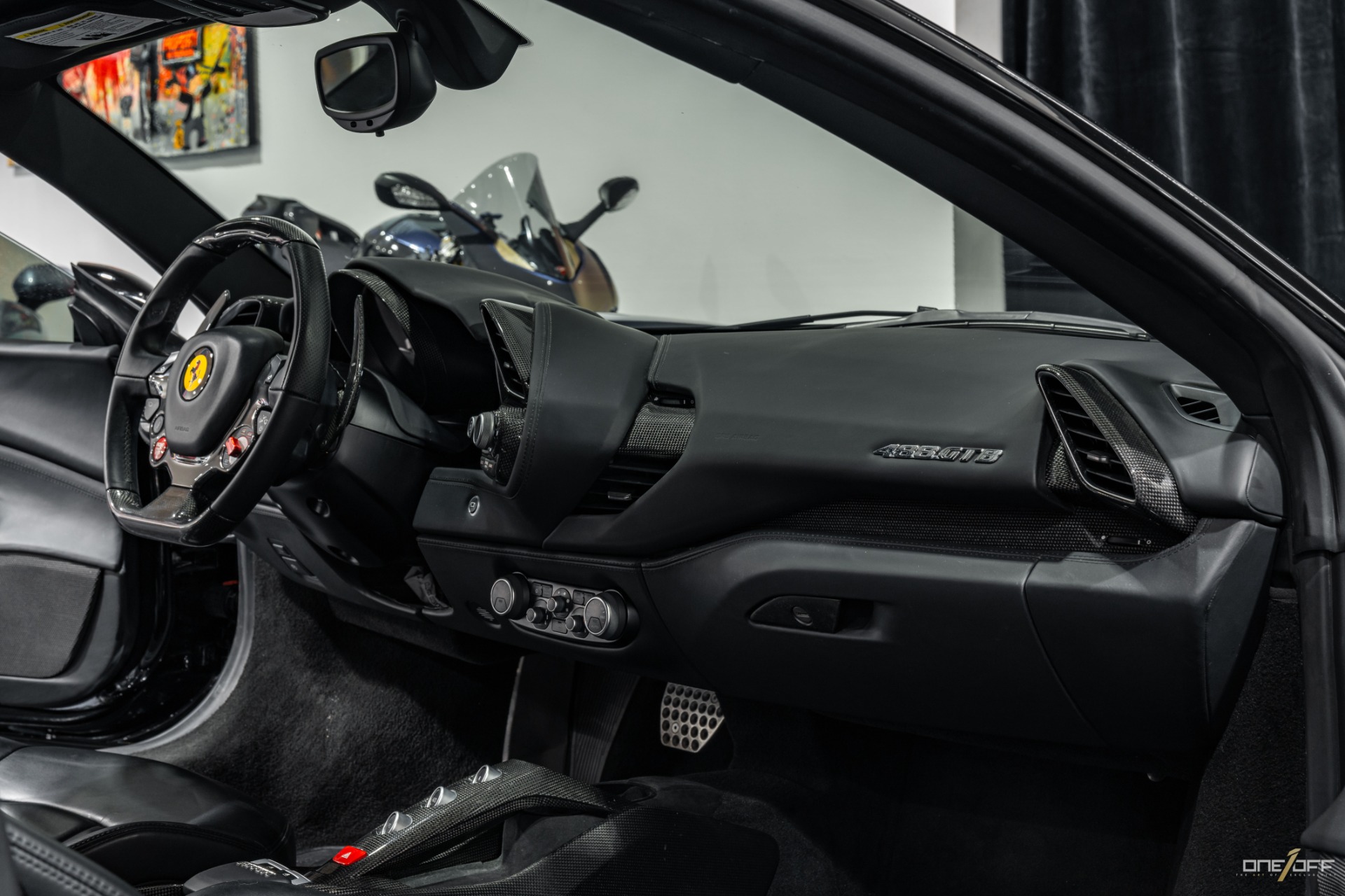 Ferrari 488 GTB Interior Details