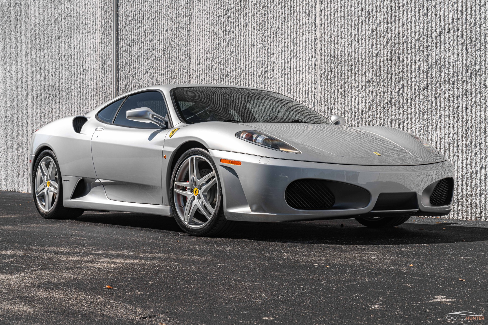 Used 2007 Ferrari F430 in Nurburgring Silver w/ Daytona Style 